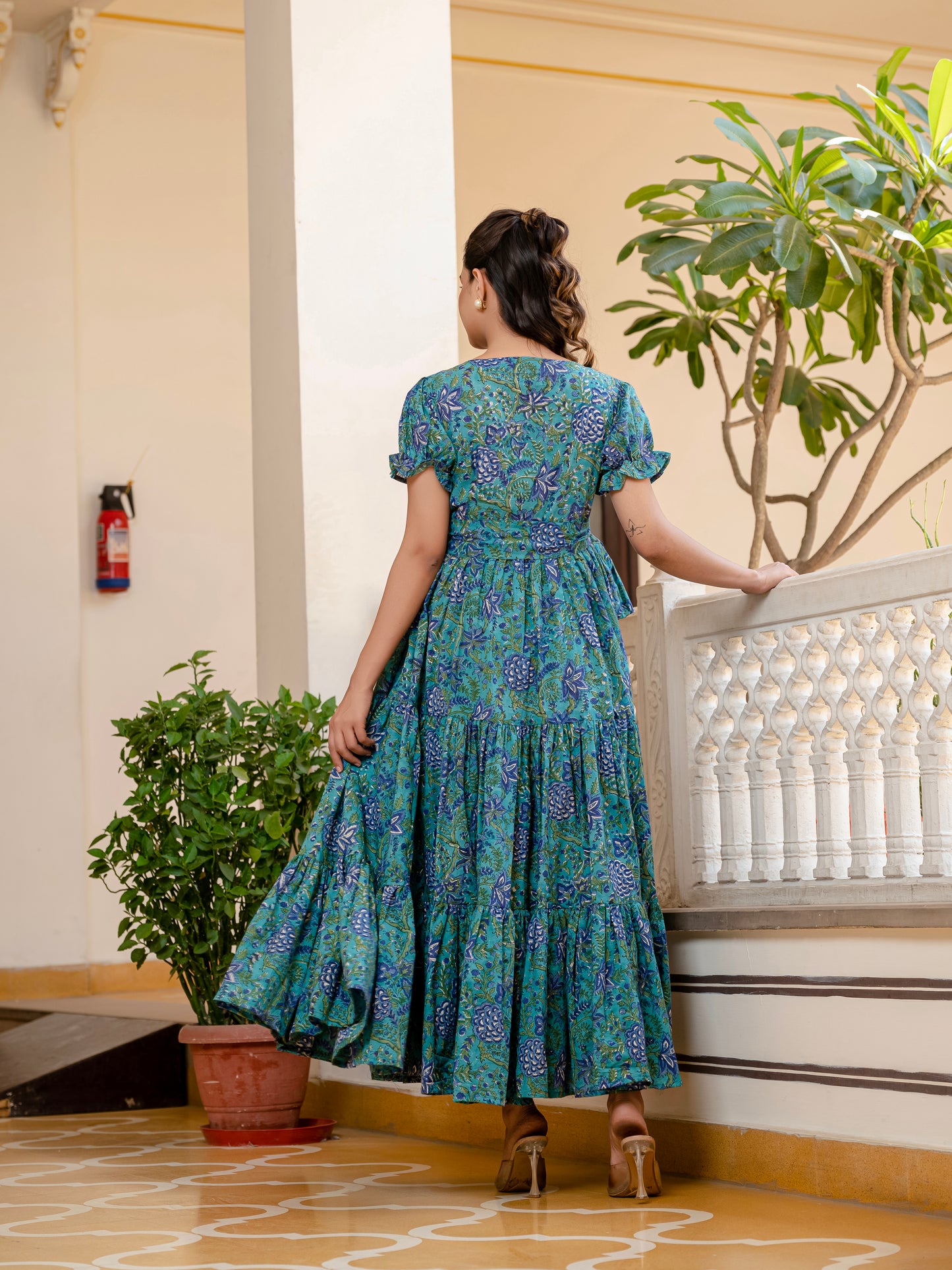 Turquoise Tango Dress