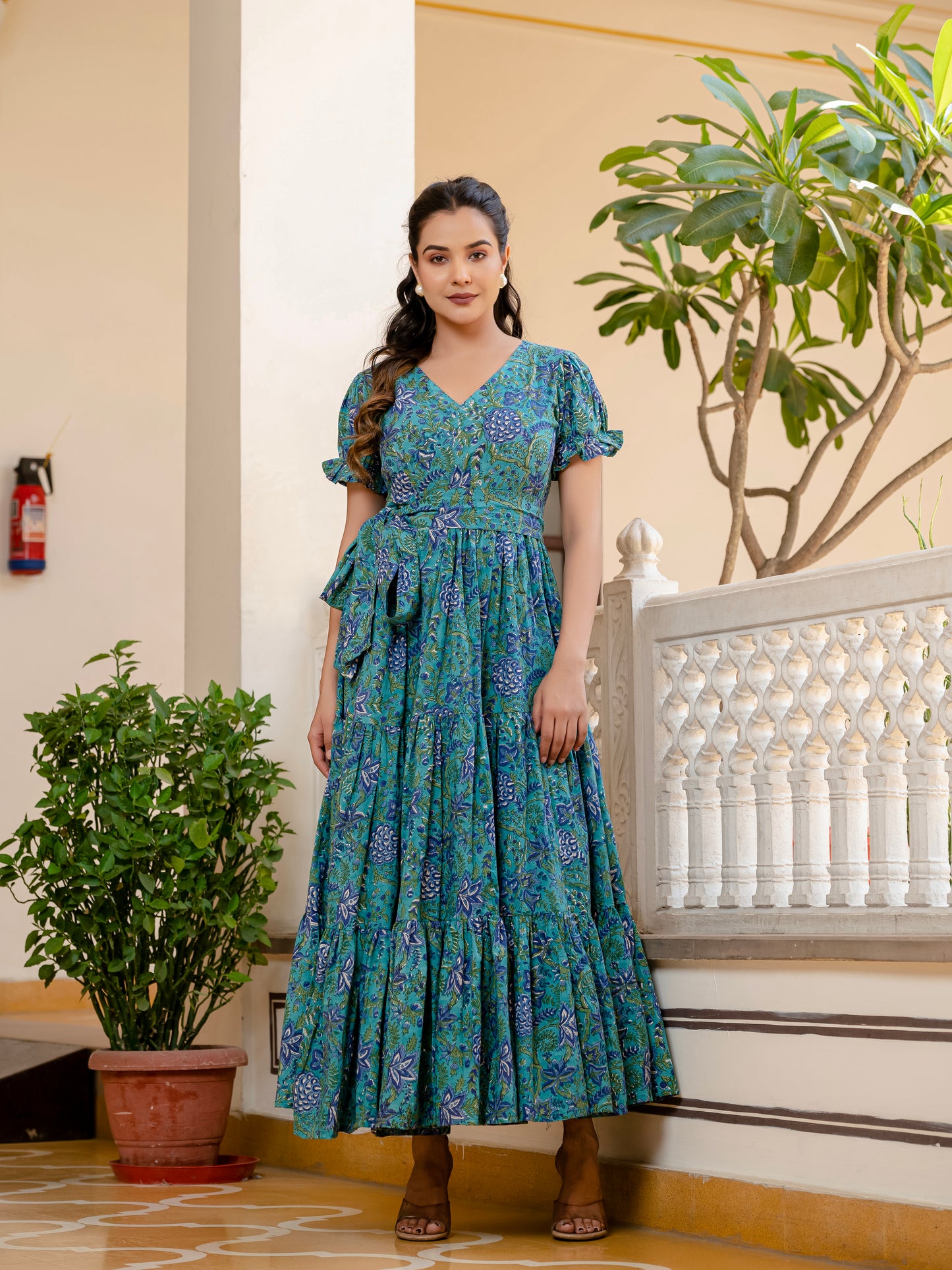 Turquoise Tango Dress