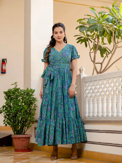 Turquoise Tango Dress