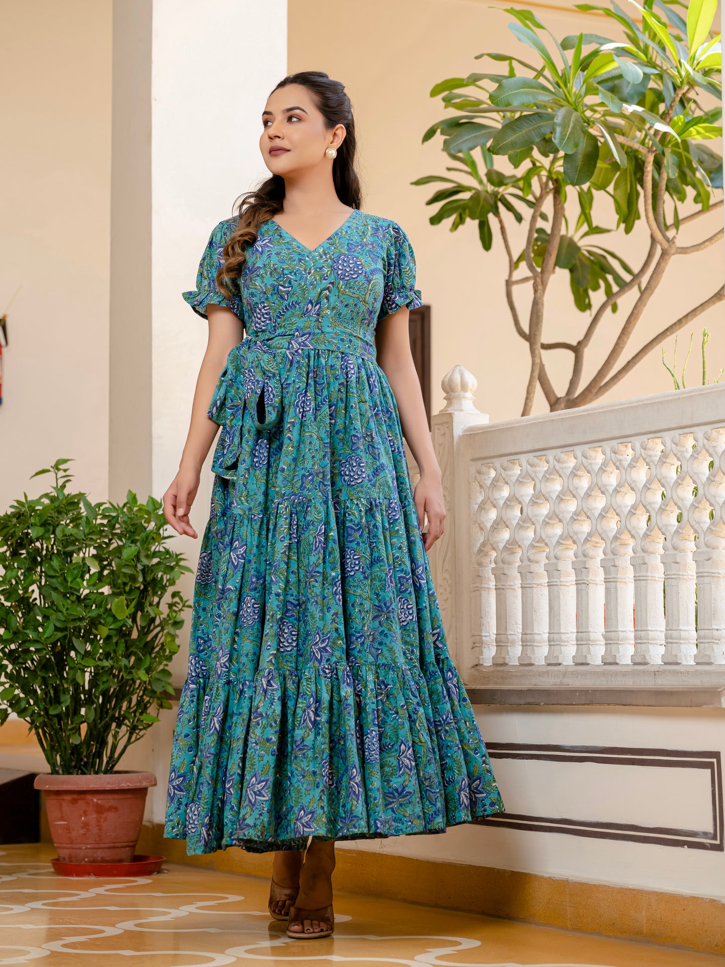 Turquoise Tango Dress