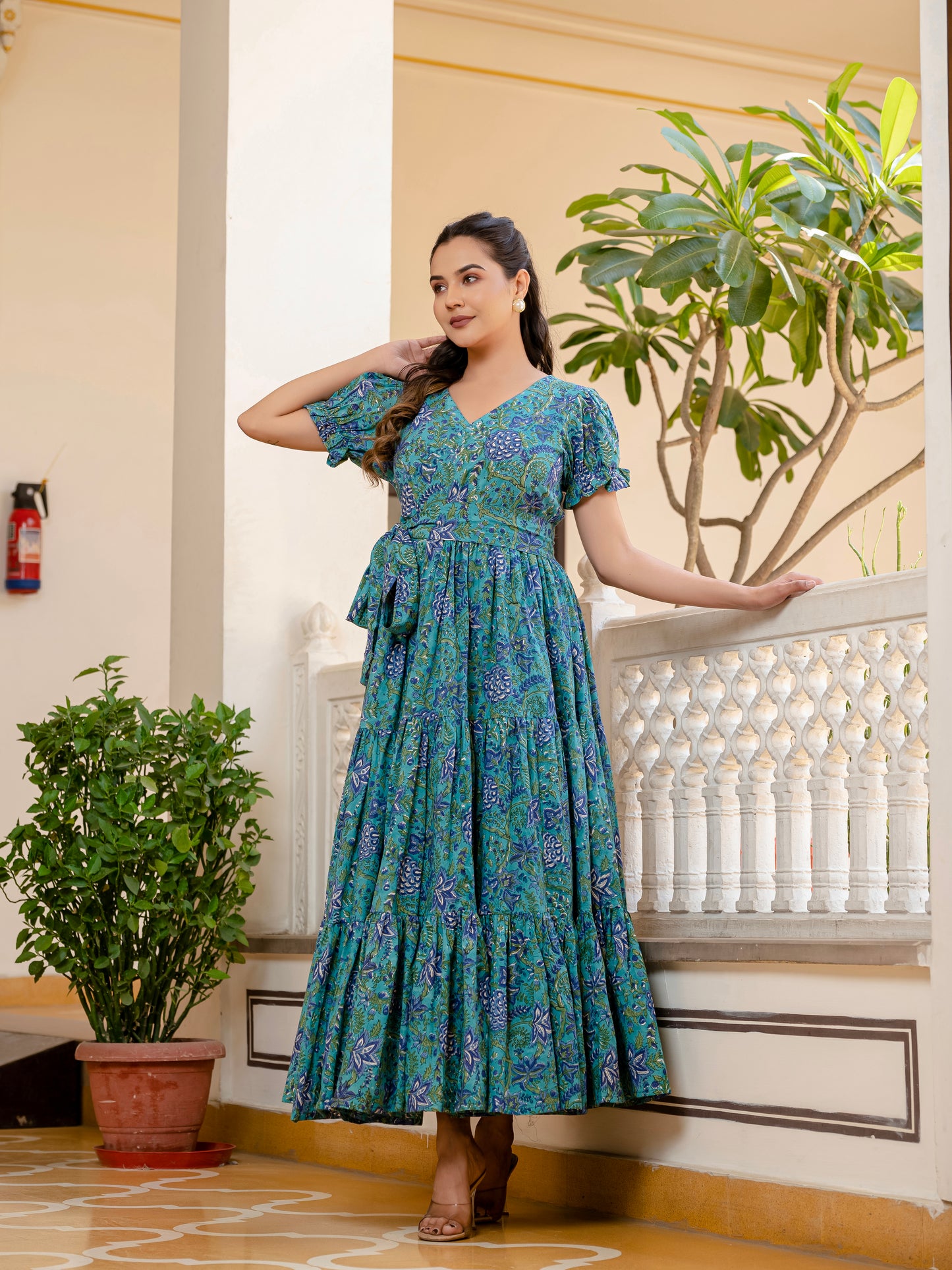 Turquoise Tango Dress