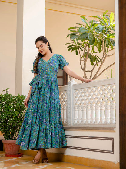 Turquoise Tango Dress