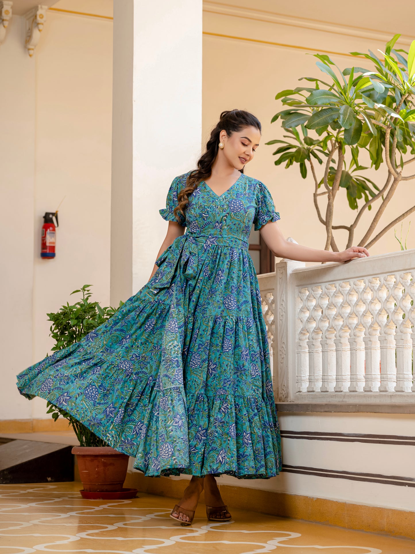 Turquoise Tango Dress