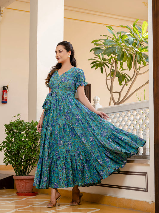 Turquoise Tango Dress