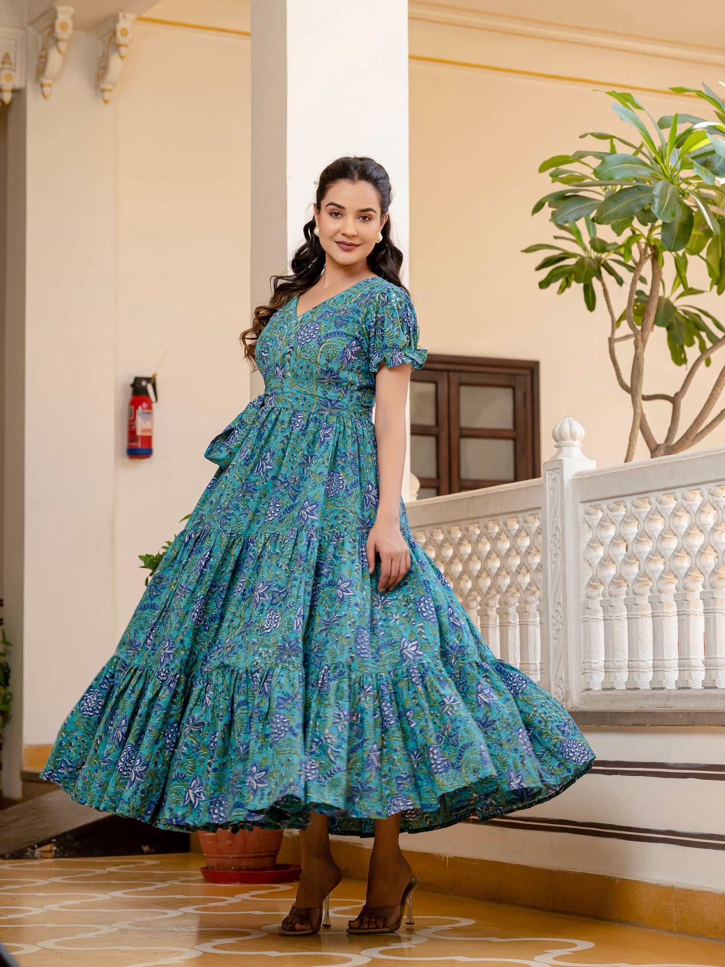 Turquoise Tango Dress
