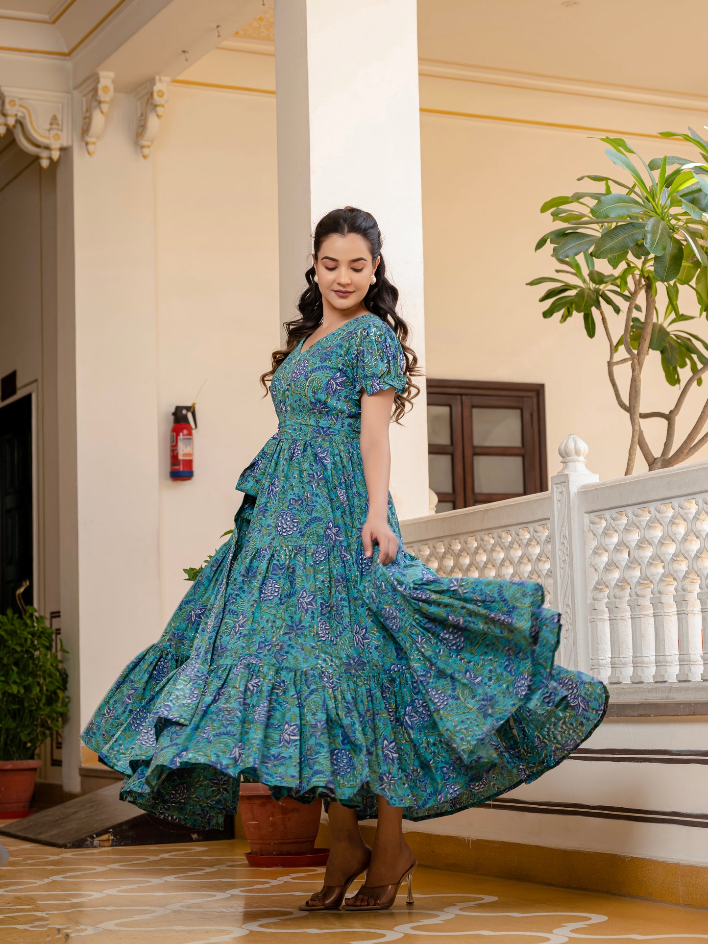 Turquoise Tango Dress
