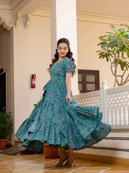 Turquoise Tango Dress