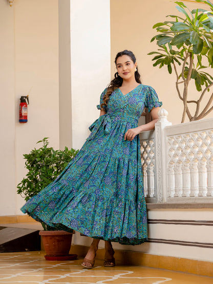 Turquoise Tango Dress