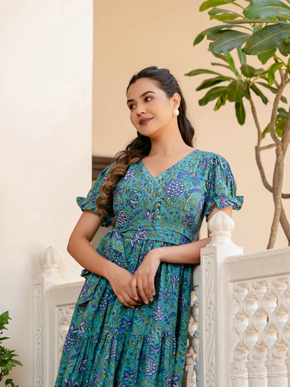 Turquoise Tango Dress