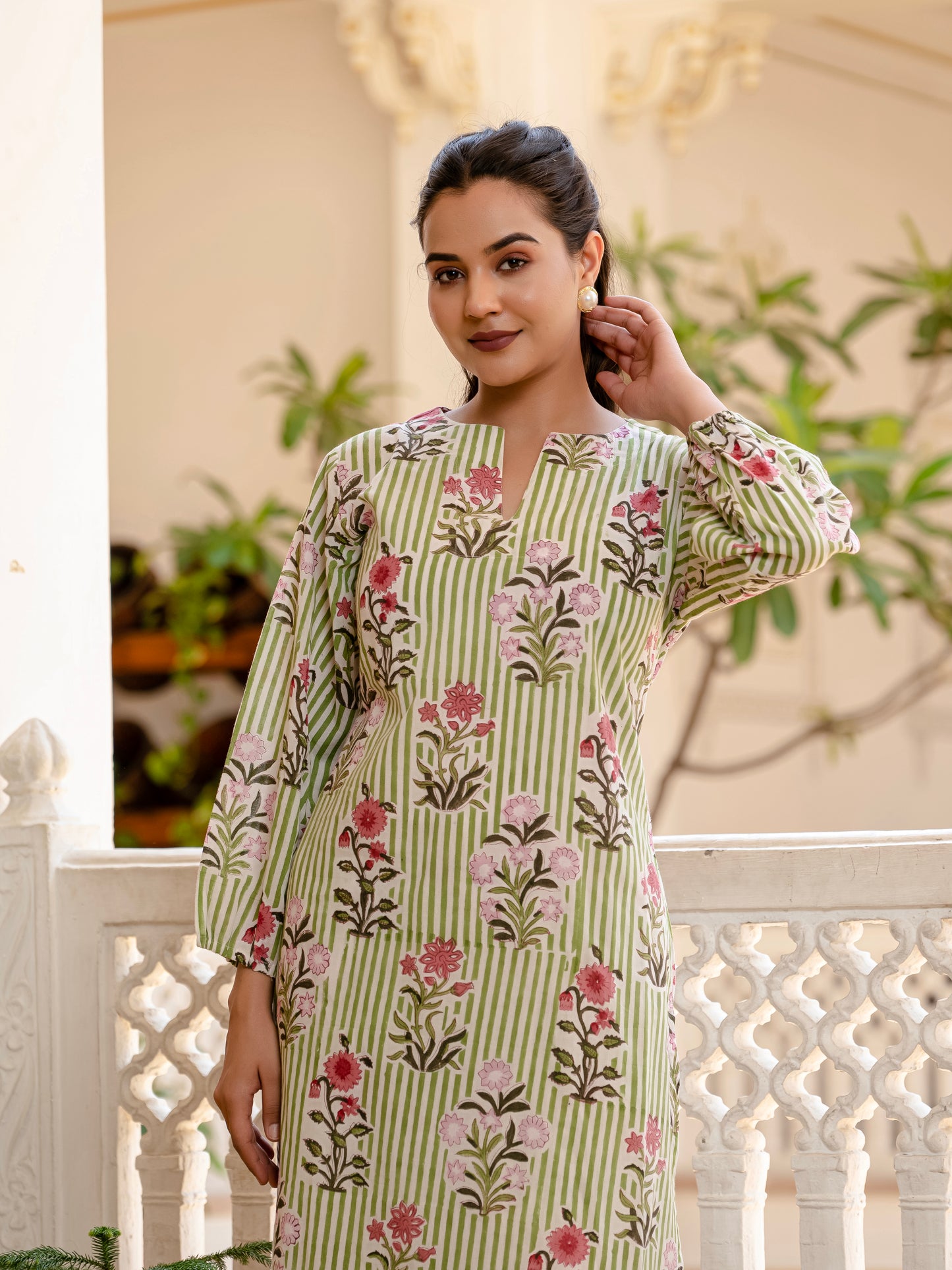 Leaf me Lovely Kurta Set