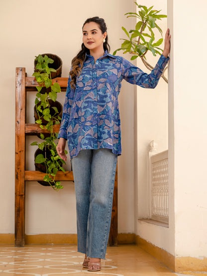Smoky Blooms Shirt