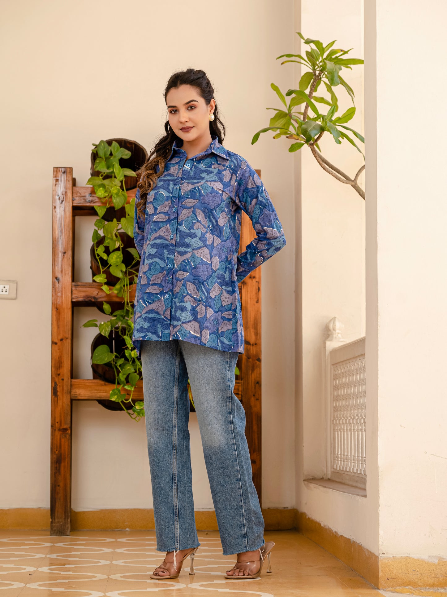 Smoky Blooms Shirt