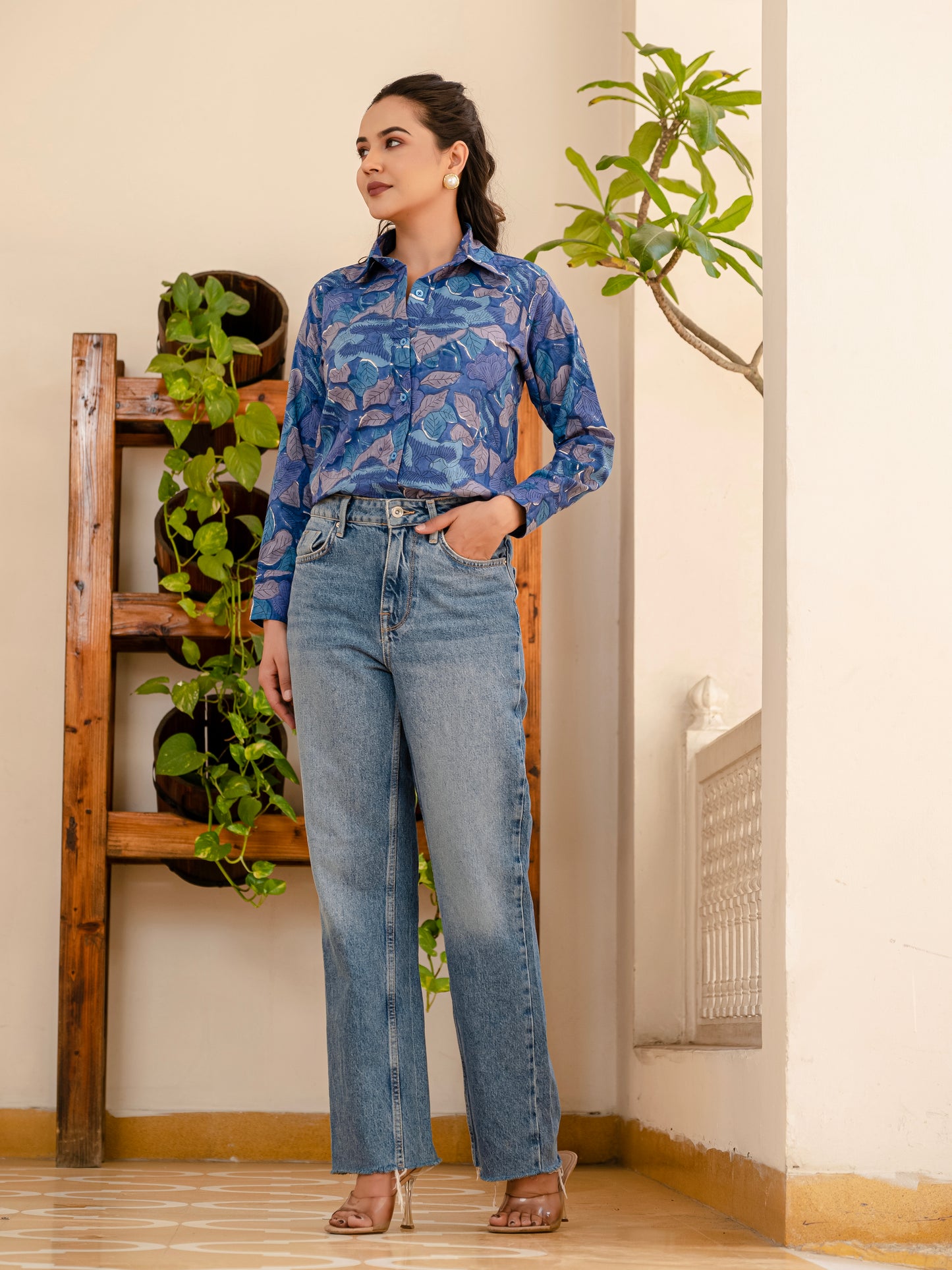 Smoky Blooms Shirt