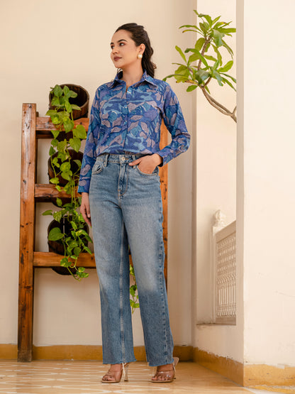 Smoky Blooms Shirt