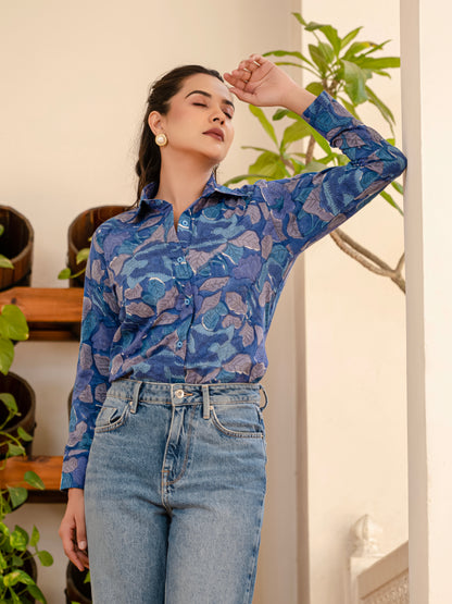Smoky Blooms Shirt