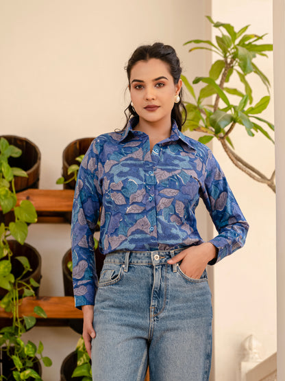 Smoky Blooms Shirt