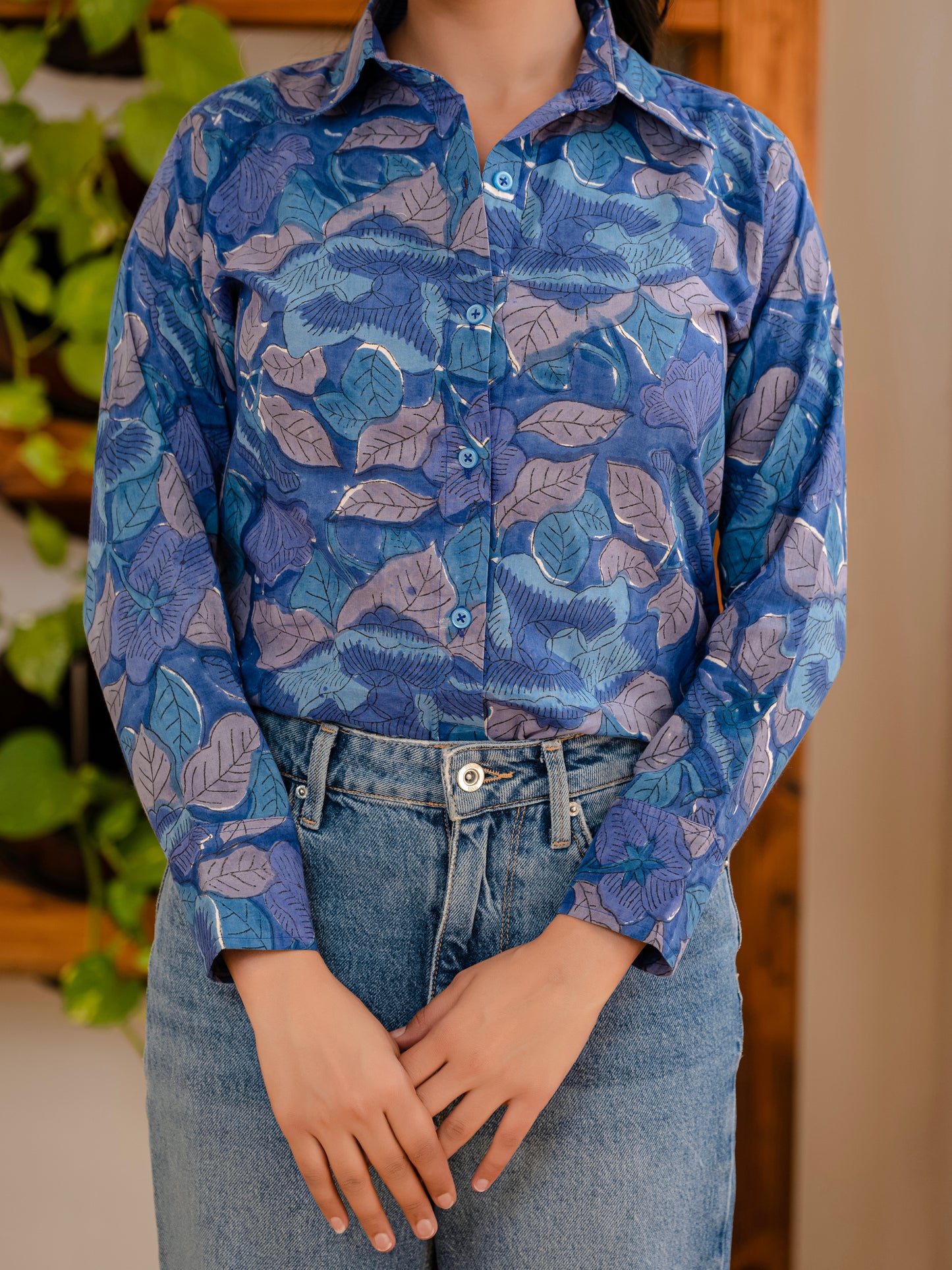 Smoky Blooms Shirt