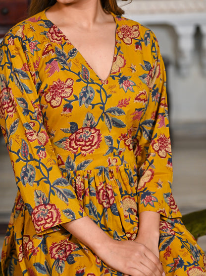 Golden Hour Goddess Kurta Set