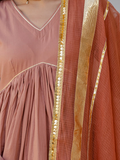 Timeless Beige Bliss Suit Set