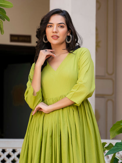Green Goddess Gleam Kurta Set